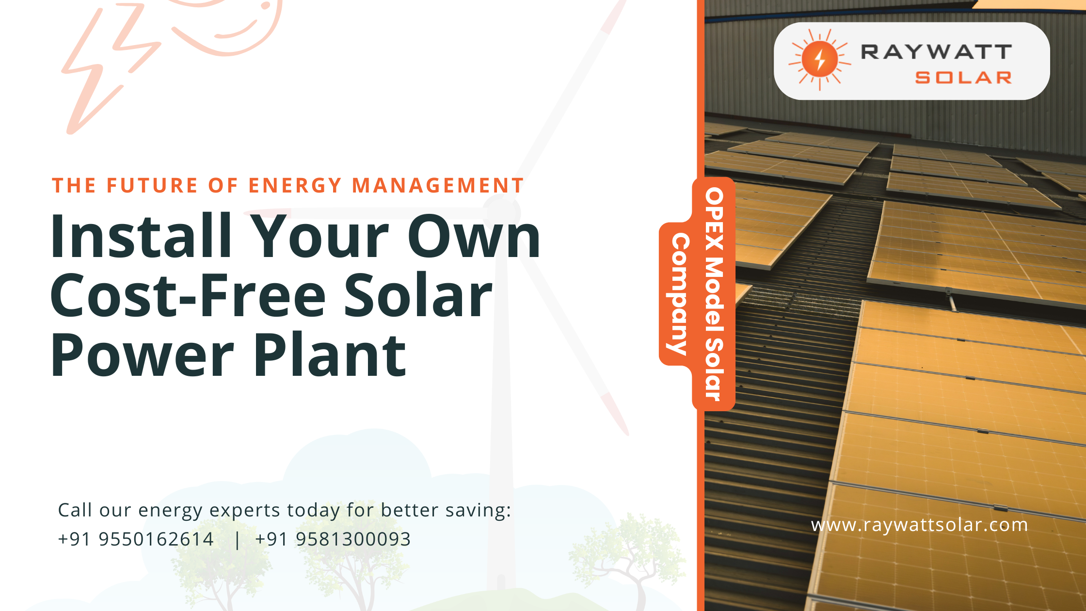 Install Your Own Cost-Free Solar Power Plant OPEX Model Solar Company Offers Risk-Free Savings